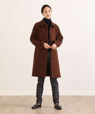 ステンカラーコート《Ｓｕｐｅｒ１１０’ｓ　Ｗｏｏｌ》（１０２４１１１０１１）