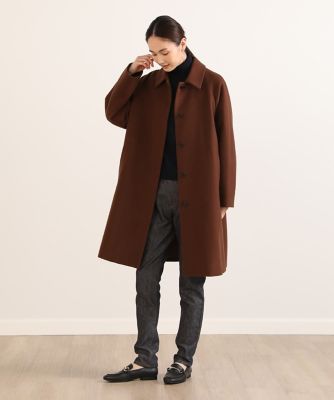 ステンカラーコート《Ｓｕｐｅｒ１１０’ｓ　Ｗｏｏｌ》（１０２４１１１０１１）