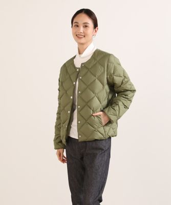 クルーネックダウンジャケット《ＴＡＩＯＮ　＆ａｍｐ；　ＬＩＭＯＮＴＡ　ＥＡＳＴ》（１０２４１１６００１）