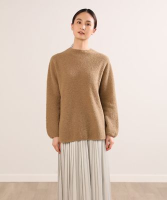 モックネックファンシーニット（１０２４１７００３４）