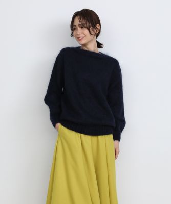 モヘアモックネックニット（１０２４１７００３９）