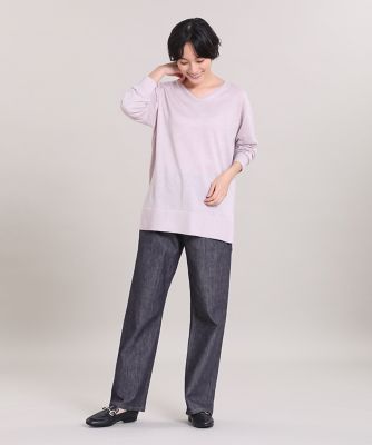 Ｖネックラメニット（１０２４１７００４９）