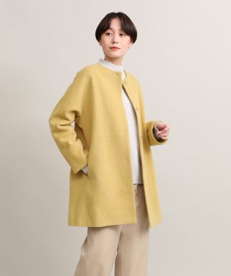 ノーカラーコート《Ｓｕｐｅｒ１１０’ｓ　Ｗｏｏｌ》（１０３０１１１０１３）