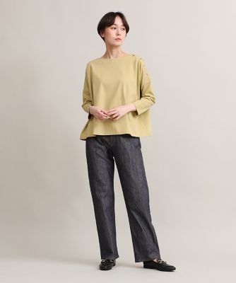 ベーシックストレートデニム《ＳＵＶＩＮ　ＤＥＮＩＭ》（１０３０１６１３２４）