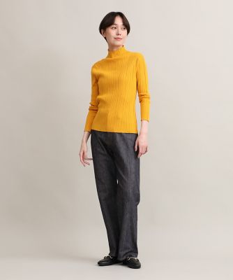 ベーシックストレートデニム《ＳＵＶＩＮ　ＤＥＮＩＭ》（１０３０１６１３２４）
