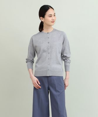 ＜I.T.’S. INTERNATIONAL（Women）＞クルーネックカーディガン《ＨＡＲＭＯＮＹ》（１０３０１７８００５）