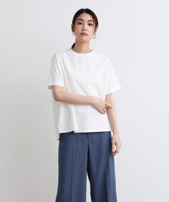 ＜I.T.’S. INTERNATIONAL（Women）＞ドロップショルダーカットソー（１０３２１９００５４）