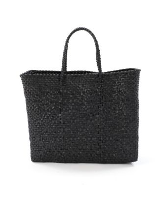 レトラ　メルカドバッグ　グリーン✖️ブラック　XS ショルダーストラップ付 レトラ メルカドバッグ グリーン✖️ブラック XS ショルダー