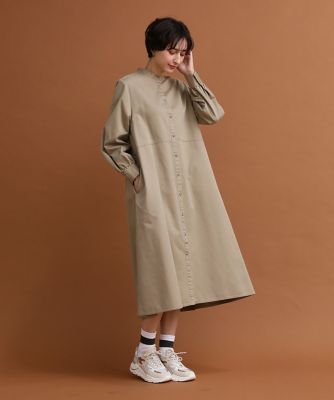 ＜I.T.’S. INTERNATIONAL（Women）＞バンドカラーシャツドレス（１０３４１２１０４５）