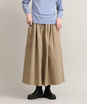 ＜I.T.’S. INTERNATIONAL（Women）＞ドローコードギャザースカート（１０３４１５２０３２）