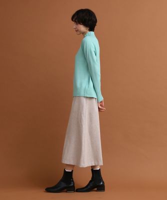 メランジツイルフレアスカート（１０３４１５２０４０）