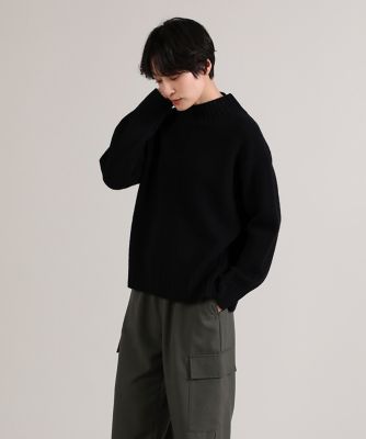 ミドルゲージハイネックウールニット（1034170030） | I.T.