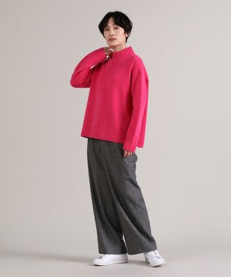 ミドルゲージハイネックウールニット（1034170030） | I.T.