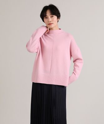 ＜I.T.’S. INTERNATIONAL（Women）＞ミドルゲージモックネックウールニット（１０３４１７００３４）