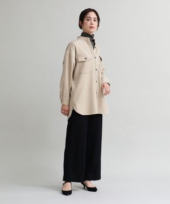 バンドカラーシャツジャケット（１０３４１８１０２９）