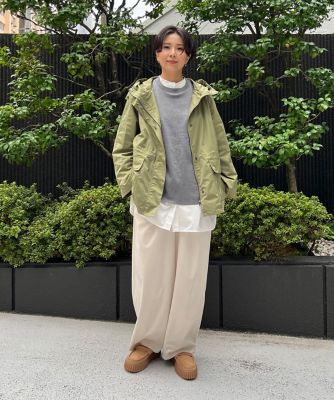 クルーネックニット《オーガニックエアーコットン》（１０４０１７０３２８）
