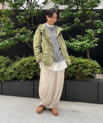 クルーネックニット《オーガニックエアーコットン》（１０４０１７０３２８）