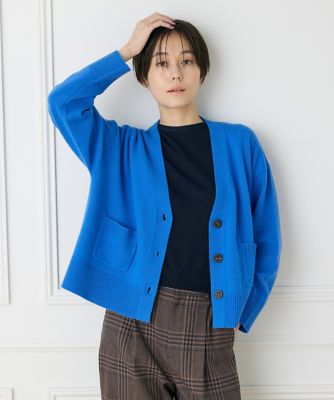 ウールVネックカーディガン（1040178043） | I.T.'S