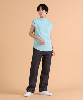 【レアデザイン】美品　イッセイミヤケ　ボトルネックカットソーM　スタンドガラス柄 レアデザイン】美品 イッセイミヤケ ボトルネックカットソーM