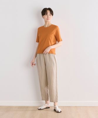 ベーシッククルーネックＴシャツ《スビン綿ＭＩＸフライス》（１０４０１９００１０）