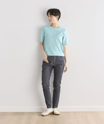 ベーシッククルーネックＴシャツ《スビン綿ＭＩＸフライス》（１０４０１９００１０）