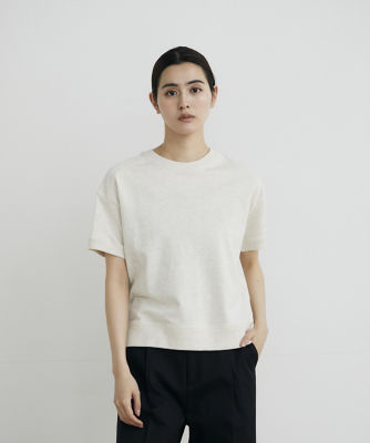 ＜I.T.’S. INTERNATIONAL（Women）＞ハーフスリーブ裏毛カットソー（１０４０１９００３１）