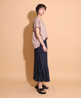 スムースコットンタックスリーブカットソー（１０４０１９００４８）