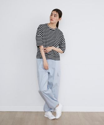 袖コクーンコットンＴシャツ（１０４０１９００５２）