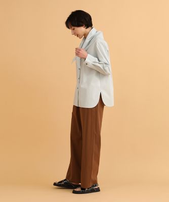 華やかネックシャツ（１０４１１８２０１１）