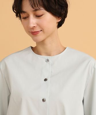 華やかネックシャツ（１０４１１８２０１１）