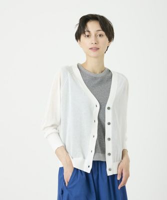 ＜I.T.’S. INTERNATIONAL（Women）＞シアーカーディガン（１０４２１７８０２３）