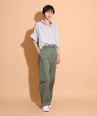 オーガニックコットンスキッパーストライプシャツ（１０４２１８２０５６）