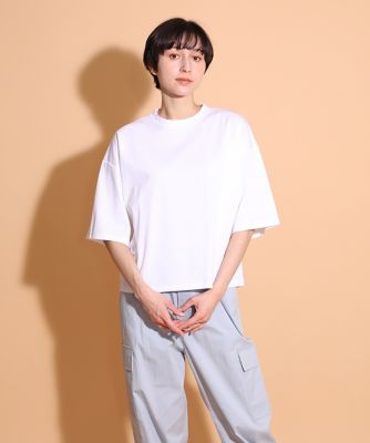 ＜I.T.’S. INTERNATIONAL（Women）＞スーピマコットン快適ストレッチＴシャツ（１０４２１９００３９）