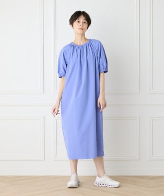 パフスリーブリラックスワンピース（１０４３１２１０２０）