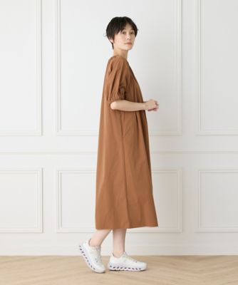 パフスリーブリラックスワンピース（１０４３１２１０２０）