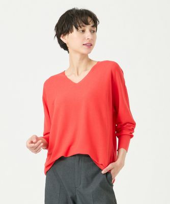 Ｖネックニット《Ｃｕｏｏ》（１０４３１７００２６）