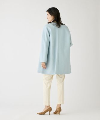 ノーカラーメルトンコート《Ｓｕｐｅｒ１１０’ｓ　Ｗｏｏｌ》（１０４４１１１０１２）