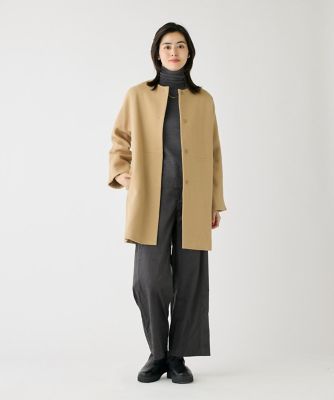 ノーカラーメルトンコート《Ｓｕｐｅｒ１１０’ｓ　Ｗｏｏｌ》（１０４４１１１０１２）
