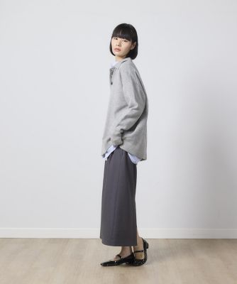 《ユニセックス》ポロ衿ニットプルオーバー（１０４４１７００３６）