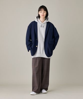 《ユニセックス》オーバーサイズ裏毛プルオーバーパーカー（１０４４１９００４０）