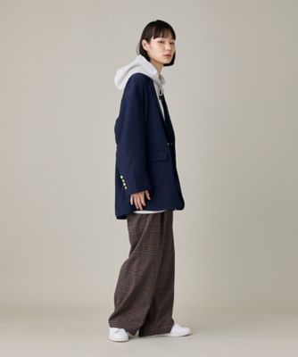 《ユニセックス》オーバーサイズ裏毛プルオーバーパーカー（１０４４１９００４０）
