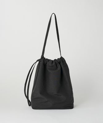 ブラック ナイロン 巾着バッグ ナイロン巾着バッグ - ブラック | ZARA Japan / 日本