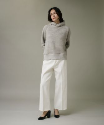 ズボン　ホワイト　36 新品 ホワイトデニムワイドパンツ（1050161014） | I.T.'S