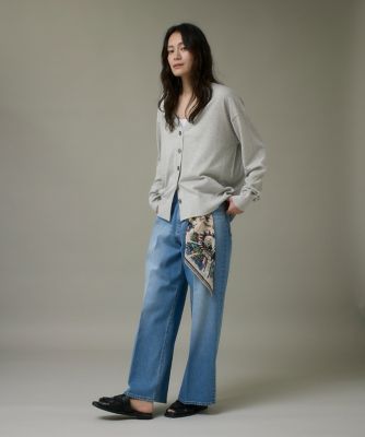 デニムワイドパンツ（1050161016） | I.T.'S