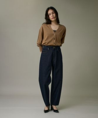 反応染デニムバレルレッグパンツ（1050161019） | I.T.'S