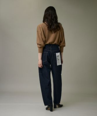 It's international♡反応染デニムバレルレッグパンツ♡Lサイズ 反応染デニムバレルレッグパンツ｜DAY by DAY It's