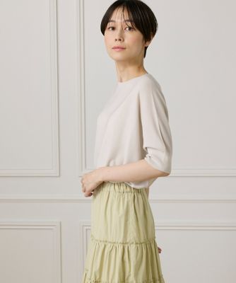 I.T.'S. INTERNATIONAL（Women）/イッツインターナショナル 大人艶ニットプルオーバー《Cuoo》(1050170014) 23ベージュ トップス【三越伊勢丹/公式】