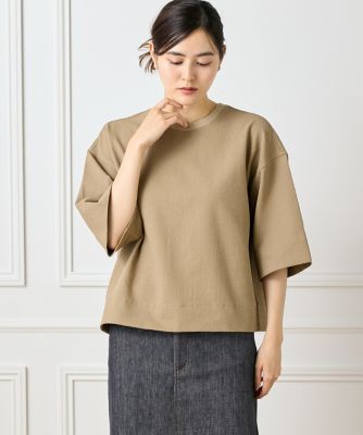 バックタックＴブラウス《グランサッカー》（１０５０１８２０８６）
