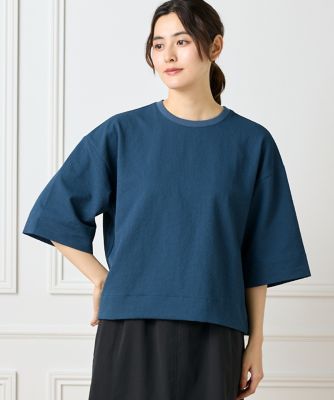 バックタックＴブラウス《グランサッカー》（１０５０１８２０８６）