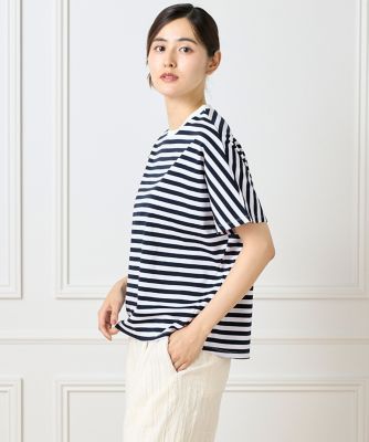 I.T.'S. INTERNATIONAL（Women）/イッツインターナショナル ドルマンスリーブクルーネックTシャツ(1050190039) 97クロ トップス【三越伊勢丹/公式】